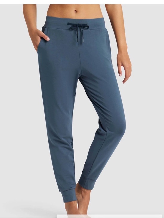 cozy earth Pants - Cozy Earth Bamboo Drawstring Joggers Buttersoft Luxe Athleisure Active Lounge